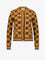 Gucci Wool cardigan with GG inlay - Camel Brown