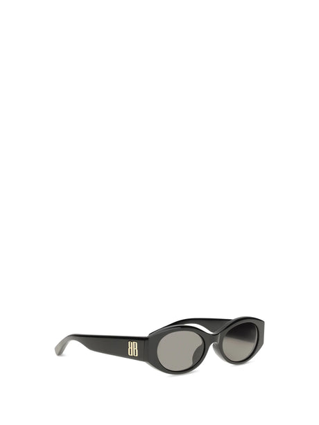 Balenciaga Af Rotondi Nano Sunglasses - Black