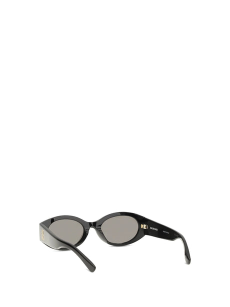 Balenciaga Af Rotondi Nano Sunglasses - Black