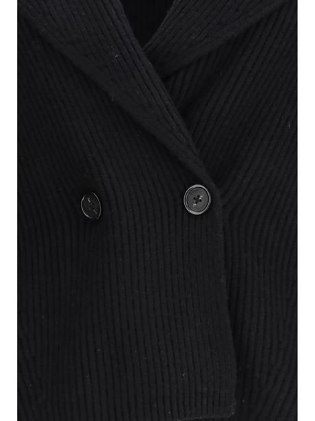 Toteme Shawl-lapel Cardigan - Black