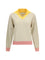 Fendi Cotton and silk Sweater with FF logo - Ecru'
