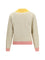 Fendi Cotton and silk Sweater with FF logo - Ecru'