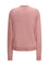 Fendi Cardigan crewneck in viscose with embroidered logo - Magnolia-26