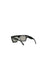 AlaïA Mask Sunglasses - Black-Black-Grey