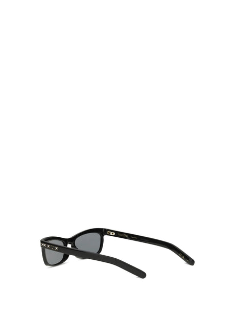 Valentino Garavani Rectangular acetate Sunglasses - 3