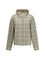 Acne Studios Checked hooded Jacket - Green/Orange