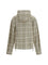 Acne Studios Checked hooded Jacket - Green/Orange