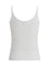 Off-White Off Stamp Rib Tank Top - White-Black
