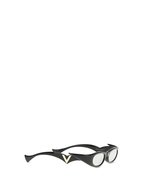 Valentino Garavani Geometric acetate Sunglasses - 5