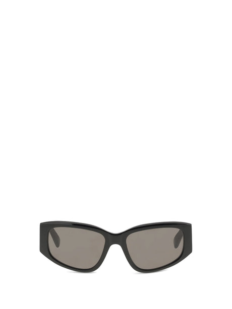 Balenciaga Rectangular Af Sunglasses - Black