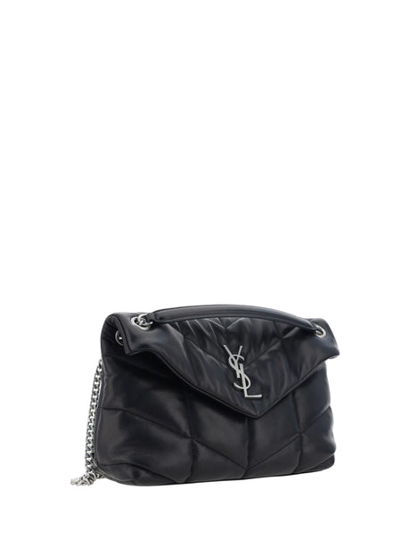 Saint Laurent LouLou Shoulder Bag - Black