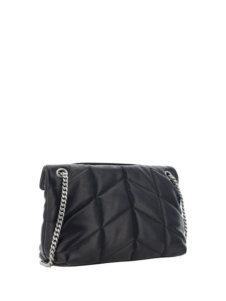 Saint Laurent LouLou Shoulder Bag - Black