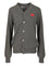 Comme Des Garcons Play Wool Cardigan - Grey