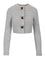Self-Portrait Wool Cardigan - Grey