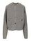 Toteme Cardigan With Hammered Buttons - Grey