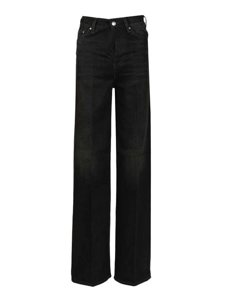 Toteme Wide Leg Jeans - Black
