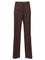 Off-White Wide Leg Wool Trousers - Brown