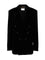 Saint Laurent Cassandre Double-Breasted Jacket - Black