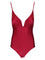 Zimmermann One-Piece Swimsuit - Bordeaux