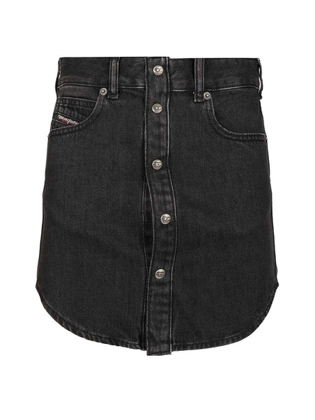 Diesel De-Ard Miniskirt - Black
