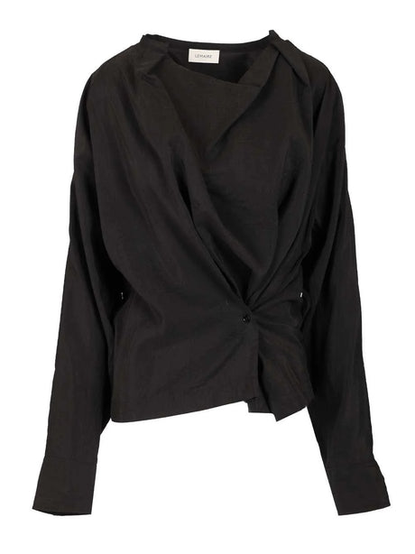 Lemaire Top Twisted - Black