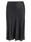 Stella Mccartney Satin Midi Skirt - Black