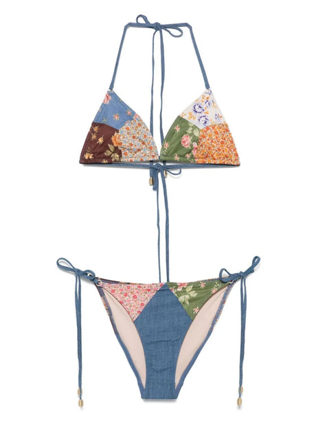 Zimmermann Cotton Bikini - Multi