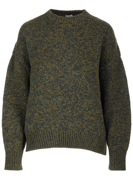 Loewe Trop L'Oeil Sweater - Green