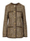 Golden Goose Long Boxy Tweed Blazer - Brown