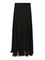 Chloe' Flowing Maxi Skirt - Black
