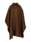 Saint Laurent Plaid Cape - Brown