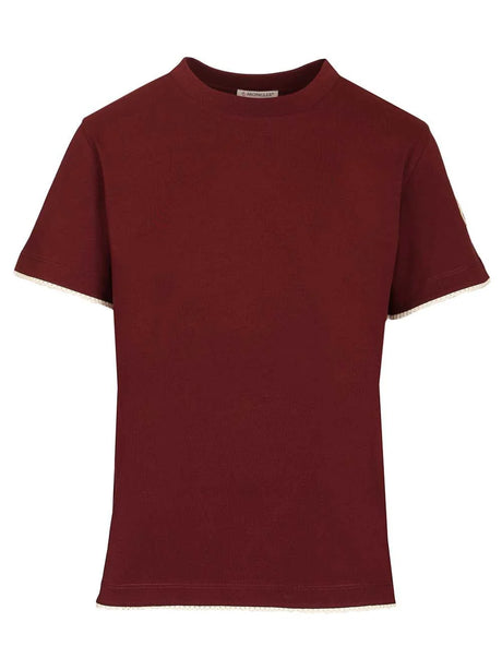 Moncler Cotton T-Shirt - Brown