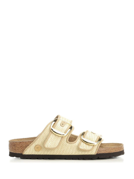 Birkenstock Arizona Big Buckle Raffia - Beige