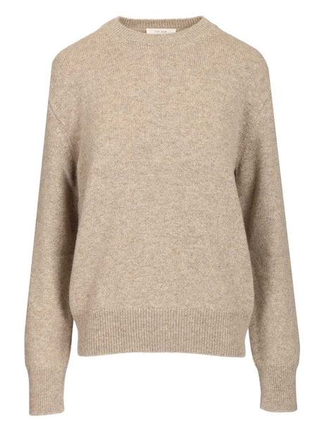 The Row Noval Cashmere Sweater - Beige