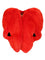 Saint Laurent Heart-Shaped Cape - Red