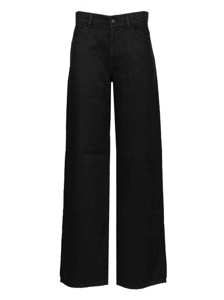 The Row Eglitta Cotton Jeans - Black