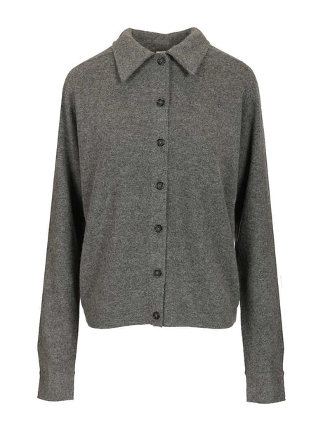 Toteme Cashmere Cardigan - Grey