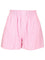 Balenciaga Striped Cotton Poplin Boxer - Rose