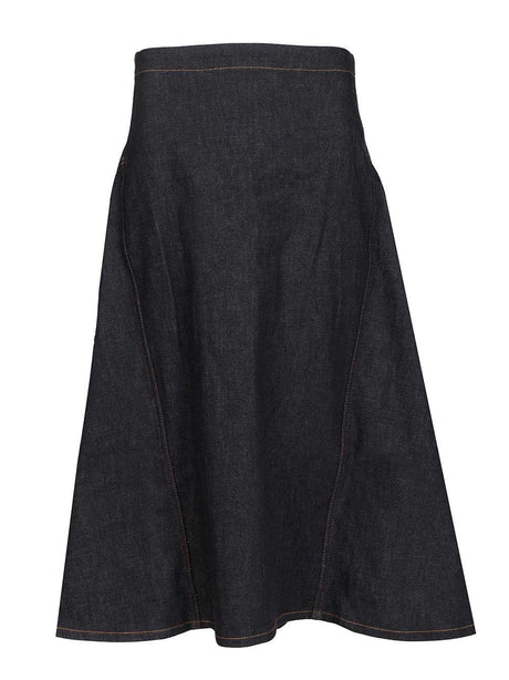 Jacquemus Lavoir De-NîMes Denim Skirt - Blue