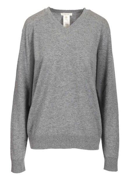 The Row Nina Cashmere Sweater - Grey