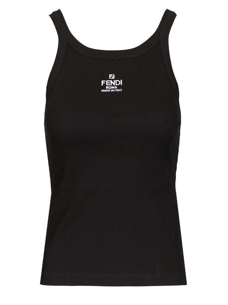Fendi Cotton Top - Black