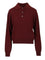 Maison Margiela Wool Polo Shirt - Bordeaux