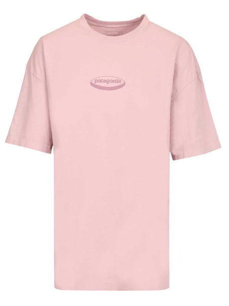 Patagonia T-Shirt Oval Logo - Viola