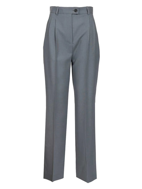 The Row Ragnar Wool Trousers - Blue