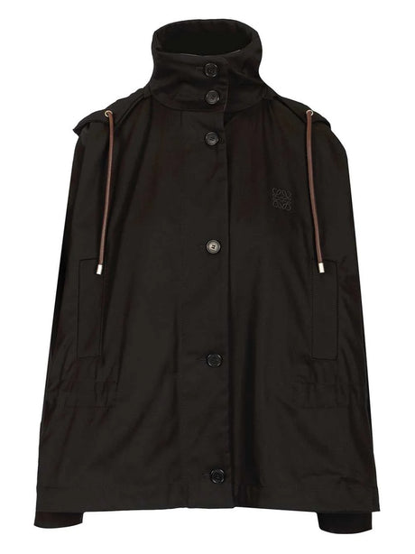 Loewe Hooded Jacket - Black