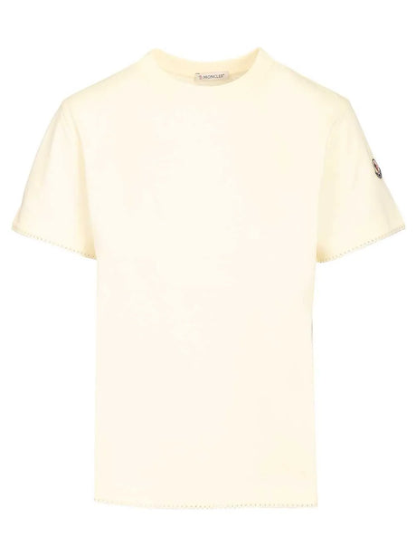 Moncler Cotton T-Shirt - White