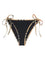 Burberry Bikini Bottoms With Check Edges - Black