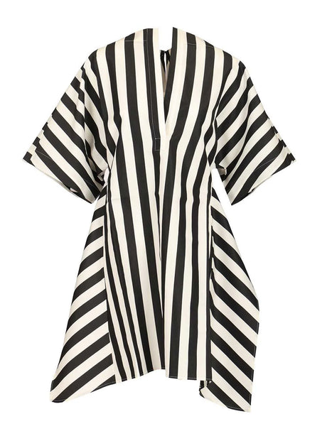 Unique Jacquemus In Cotton And Silk With Moisson Stripes - Multi