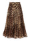 Dolce & Gabbana Printed Chiffon Circle Skirt - Animal Print