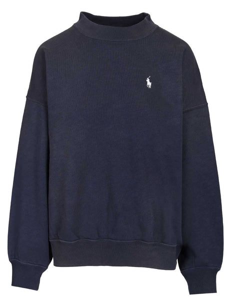 Polo Ralph Lauren Oversized Sweatshirt - Blue